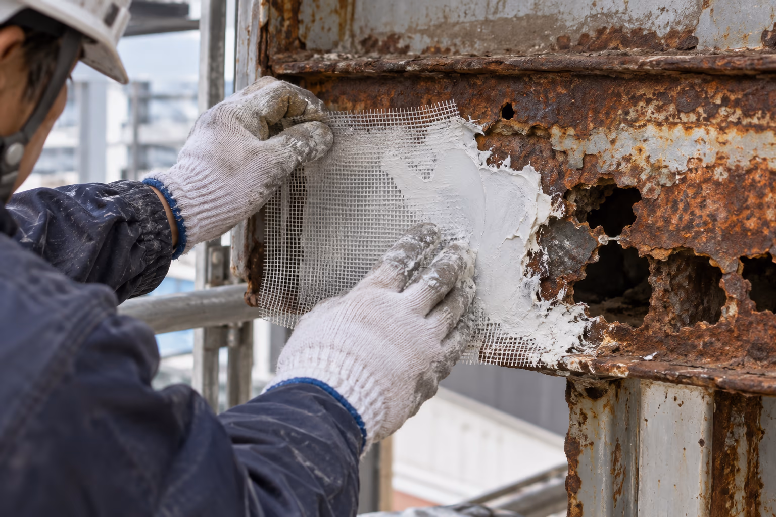 接着・再生処理（MP3000）